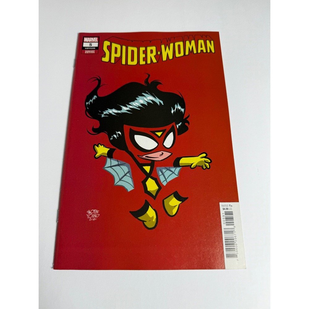 Spider-Woman 5 Skottie Young Variant Edition Marvel Comics 2020 Jessica‎ Drew